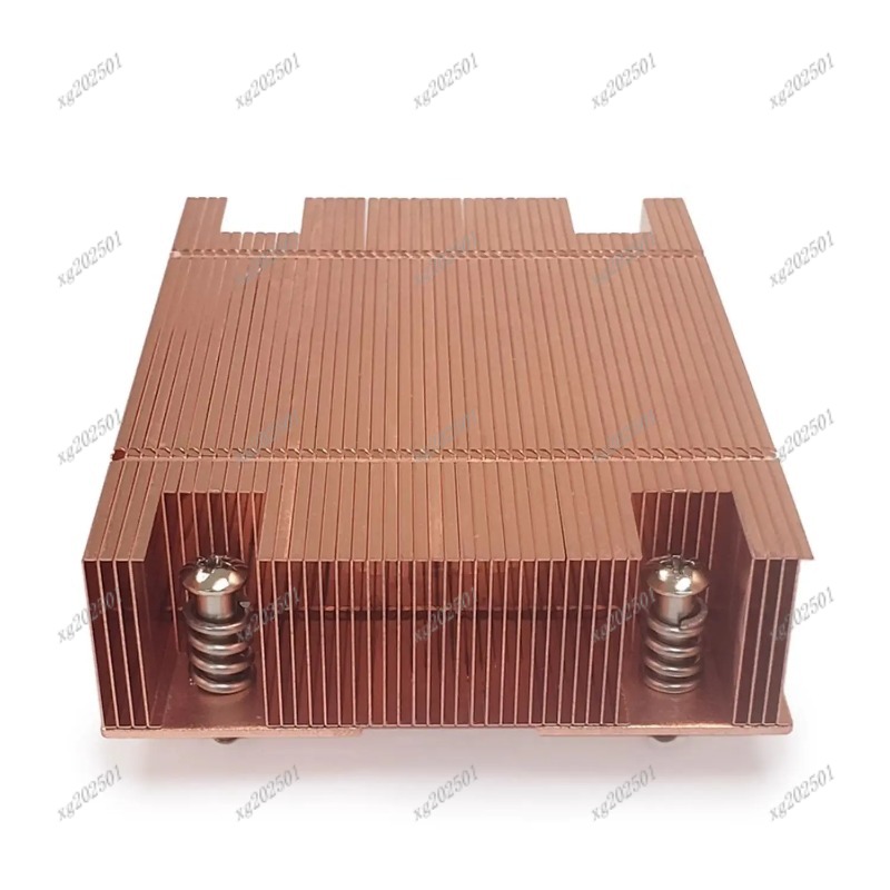 Cpu Heatsink - ฮีทซิงค์ซีพียูทองแดงแท้ 1U พร้อมแผง VC ขนาด 110x80x26.9