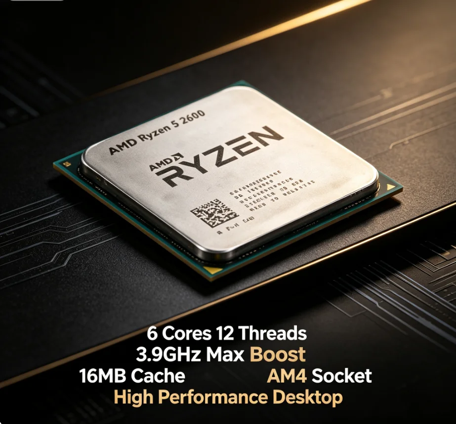 ซีพียู AMD Ryzen 5 2600 AM4 รา - Cpu Fan บทวิจารณ์และราคา