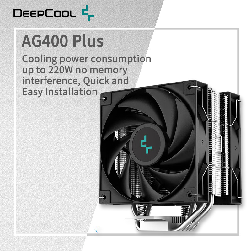 DEEPCOOL AG400 4 ท่อความร้อนพั - Cpu Heatsink บทวิจารณ์และราคา