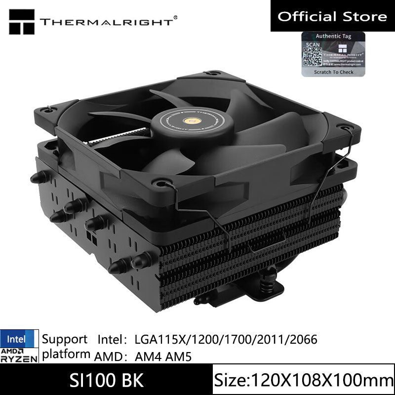 Thermalright TR-SI-100อากาศ-หม - Cpu Heatsink บทวิจารณ์และราคา