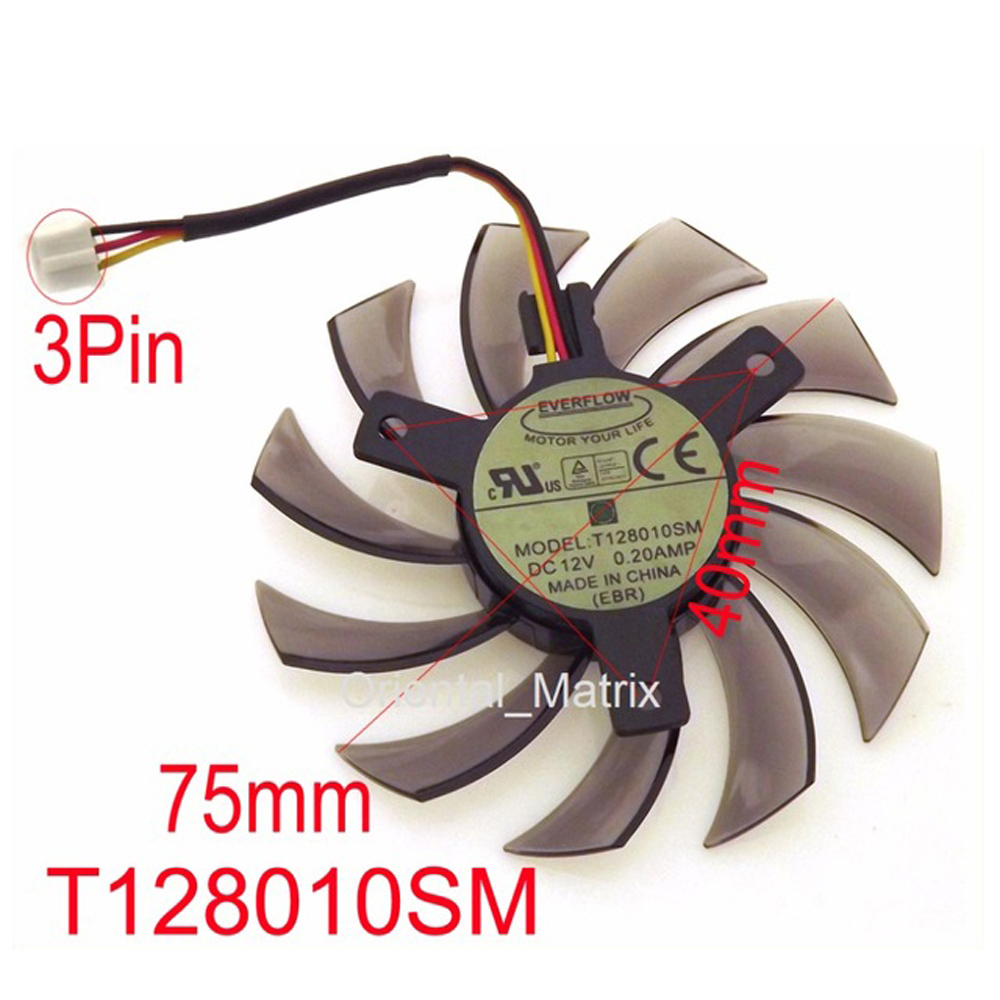 จัดส่งฟรี T128010SM 75 มม.DC12 - Cpu Cooler บทวิจารณ์และราคา