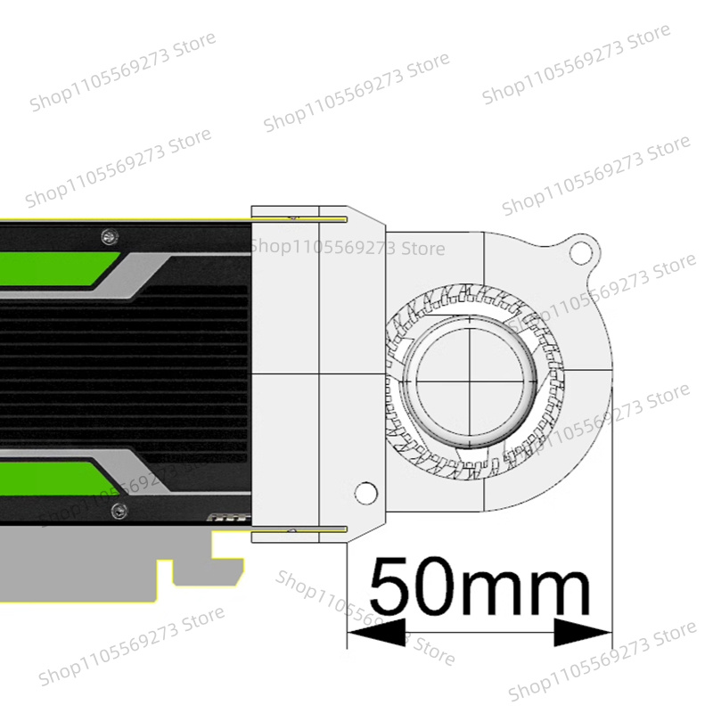 พัดลมระบายความร้อนสำหรับ NVIDI - Gpu Cooler บทวิจารณ์และราคา