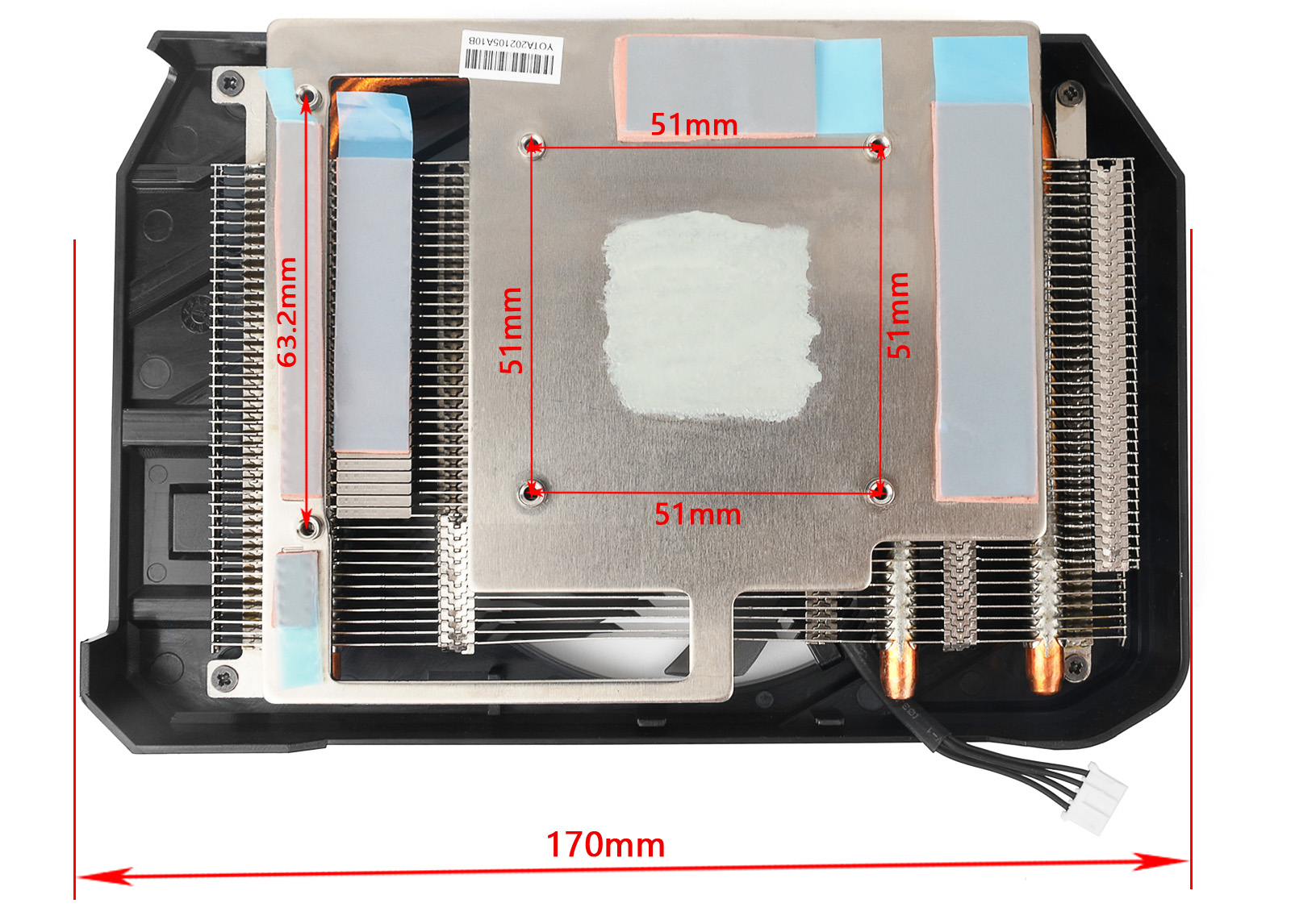95มม.GAA8S2H GPU ฮีทซิงค์พัดลม - Cpu Heatsink บทวิจารณ์และราคา