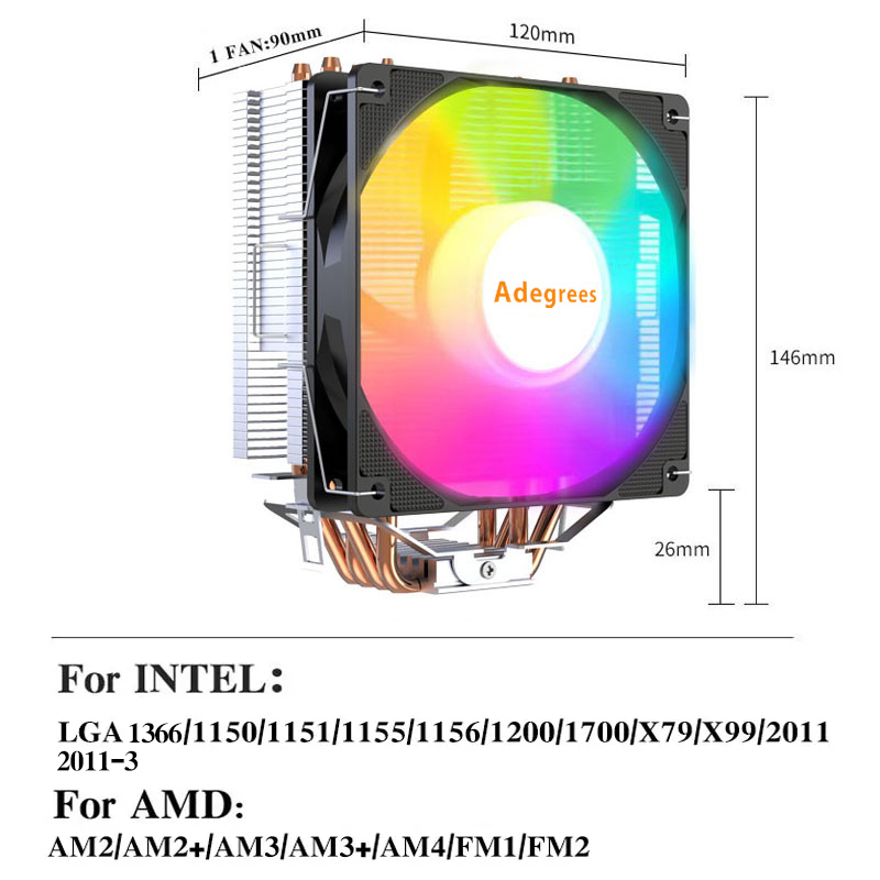 พัดลมระบายความร้อนซีพียูแบบทาว - Cpu Cooler บทวิจารณ์และราคา