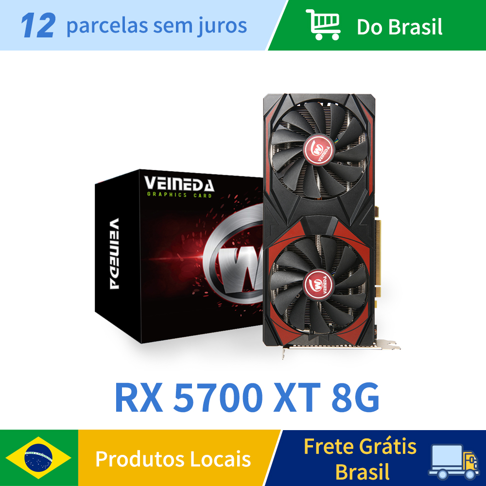 Veineda RX 5700XT 8GB GPU GDDR - Cpu Fan บทวิจารณ์และราคา